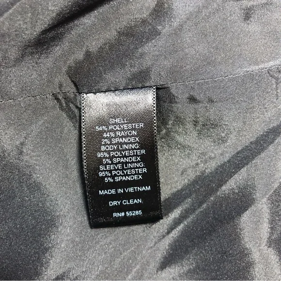 NWT Express lined herringbone blazer - Picture 8 of 11